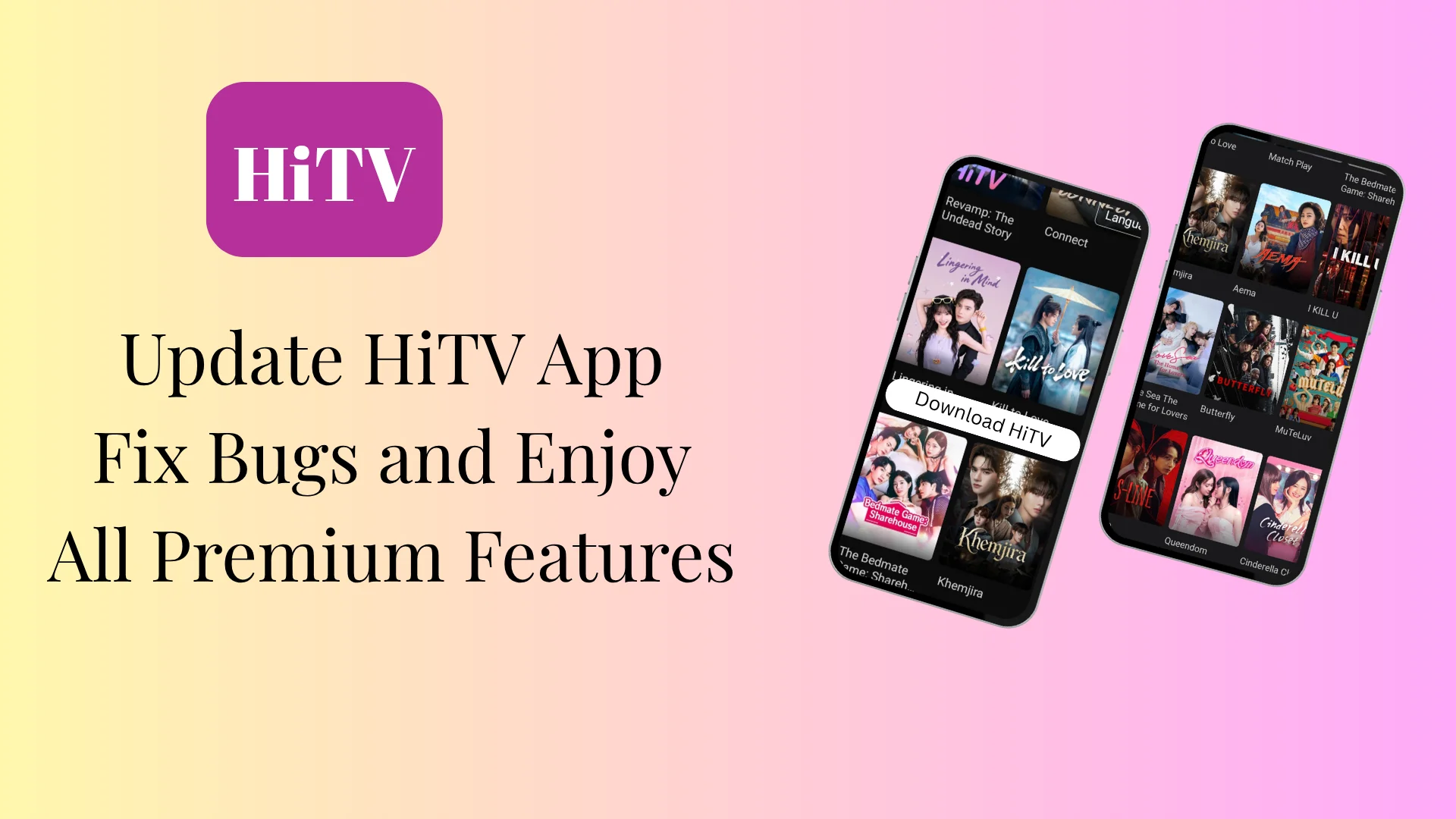 hitv app bug fixes update